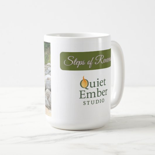 Steps of Renewal コーヒーマグカップ (正面右)