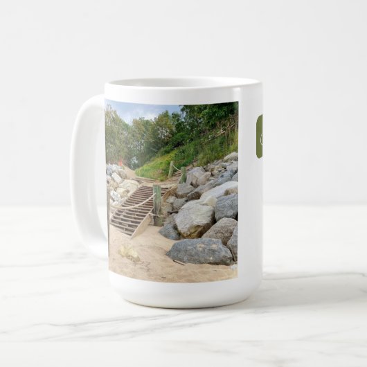 Steps of Renewal コーヒーマグカップ (正面左)