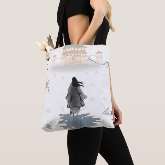 Steps Through Quiet Dreams Tote トートバッグ (クローズアップ)