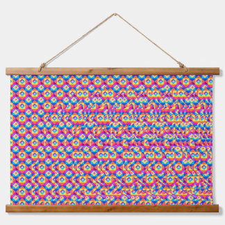 Stereogram 3d Heart Hands design hanging art 吊り下げ型タペストリー