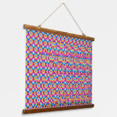 Stereogram 3d Heart Hands design hanging art 吊り下げ型タペストリー (傾斜あり)