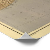 Stereographical map, British Isles ポスター (角)