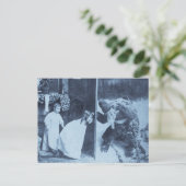 Stereoview -サンタか。  1899年頃 シーズンポストカード (スタンド正面)