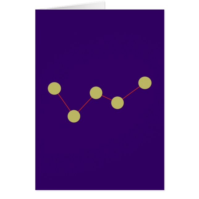 Sternbild Kassiopeia constellation (正面)