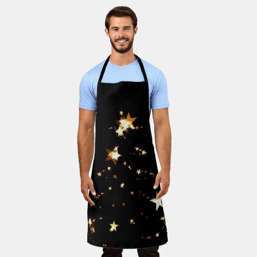 Sternenbaum エプロン (着用した状態)