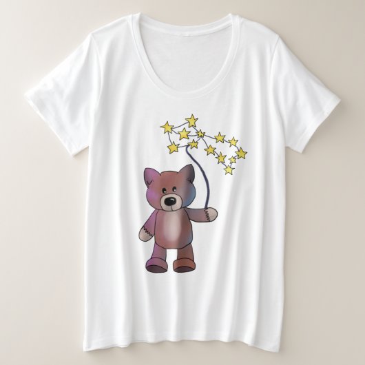 Sternendrache プラスサイズTシャツ (デザイン正面)