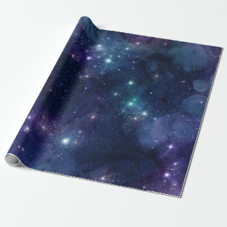 Sternenhimmel/ Universum Muster Geschenkpapier ラッピングペーパー