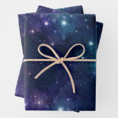 Sternenhimmel/ Universum Muster Geschenkpapier im ラッピングペーパーシート (インサイチュ)