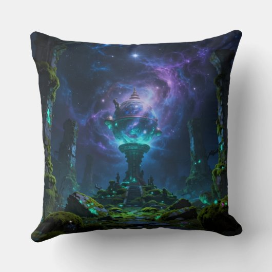 Sternenpfad – Reise durch das Universum クッション (裏面)