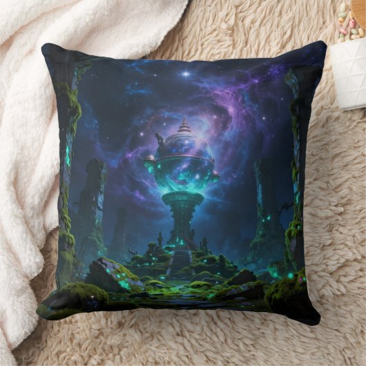 Sternenpfad – Reise durch das Universum クッション (ブランケット)