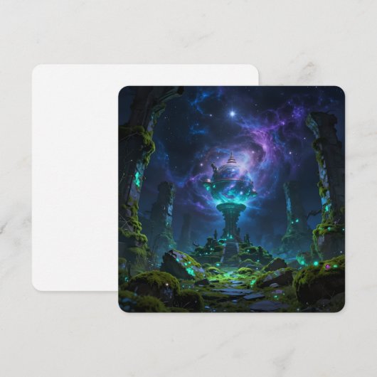 Sternenpfad – Reise durch das Universum シーズンカード (正面/裏面)