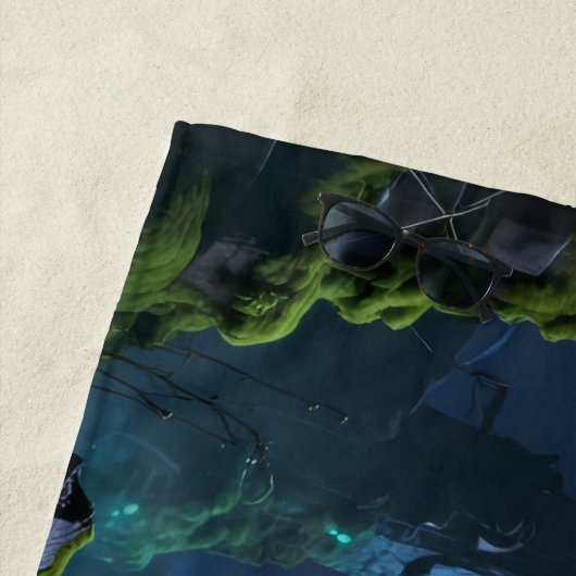 Sternenpfad – Reise durch das Universum ビーチタオル (インサイチュ)