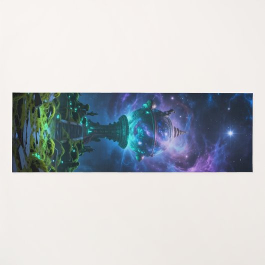 Sternenpfad – Reise durch das Universum ヨガマット (正面(横))