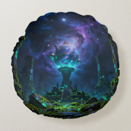Sternenpfad – Reise durch das Universum ラウンドクッション
