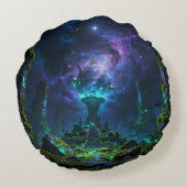 Sternenpfad – Reise durch das Universum ラウンドクッション (裏面)