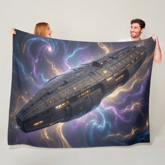 Sternenpfad – Reise durch das Universum´11 フリースブランケット (インサイチュ)