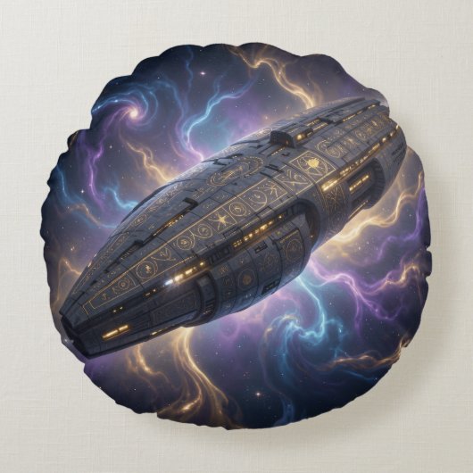 Sternenpfad – Reise durch das Universum´11 ラウンドクッション (正面)