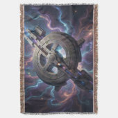 Sternenpfad – Reise durch das Universum´14 スローブランケット (正面縦)