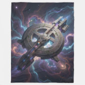 Sternenpfad – Reise durch das Universum´14 フリースブランケット (正面)