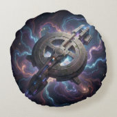 Sternenpfad – Reise durch das Universum´14 ラウンドクッション (裏面)
