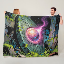 Sternenpfad – Reise durch das Universum´1 フリースブランケット