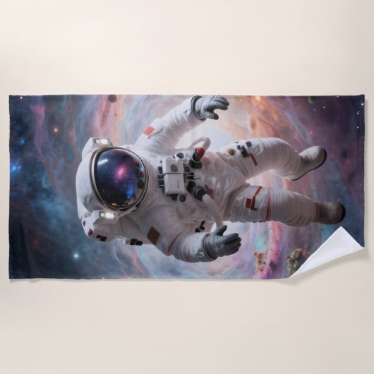 Sternenpfad – Reise durch das Universum´2 ビーチタオル (正面)