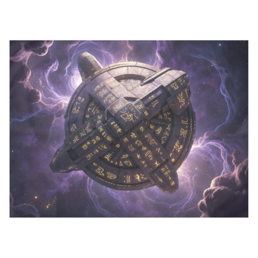 Sternenpfad – Reise durch das Universum´5 テーブルクロス (正面(横))