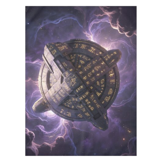 Sternenpfad – Reise durch das Universum´5 テーブルクロス (正面)