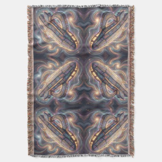 Sternenpfad – Reise durch das Universum´6 スローブランケット (正面縦)