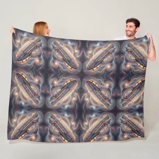 Sternenpfad – Reise durch das Universum´6 フリースブランケット (インサイチュ)