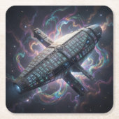 Sternenpfad – Reise durch das Universum´7 スクエアペーパーコースター (正面)