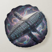 Sternenpfad – Reise durch das Universum´7 ラウンドクッション (裏面)