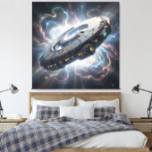 Sternenpfad – Reise durch das Universum´8 キャンバスプリント (インサイチュ (寝室))