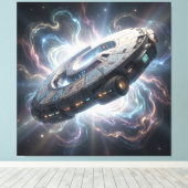 Sternenpfad – Reise durch das Universum´8 キャンバスプリント (インサイチュ (ウッドフロア))