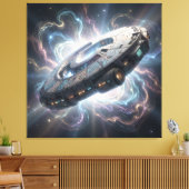 Sternenpfad – Reise durch das Universum´8 キャンバスプリント (インサイチュ (リビング))