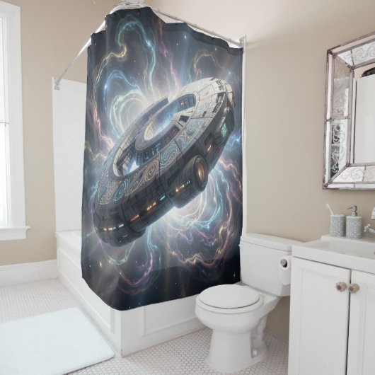 Sternenpfad – Reise durch das Universum´8 シャワーカーテン (インサイチュ)