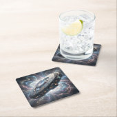 Sternenpfad – Reise durch das Universum´8 スクエアペーパーコースター (インサイチュ)