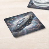 Sternenpfad – Reise durch das Universum´8 スクエアペーパーコースター (アングル)