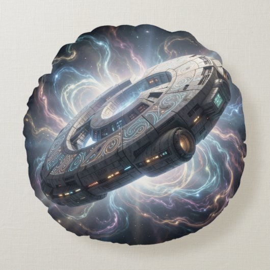 Sternenpfad – Reise durch das Universum´8 ラウンドクッション (正面)