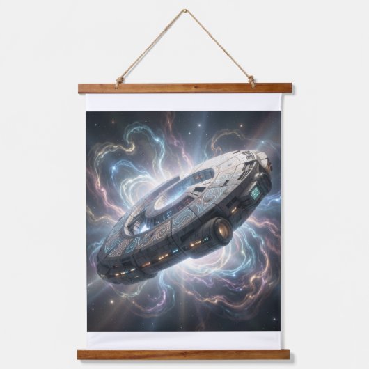 Sternenpfad – Reise durch das Universum´8 吊り下げ型タペストリー (正面)