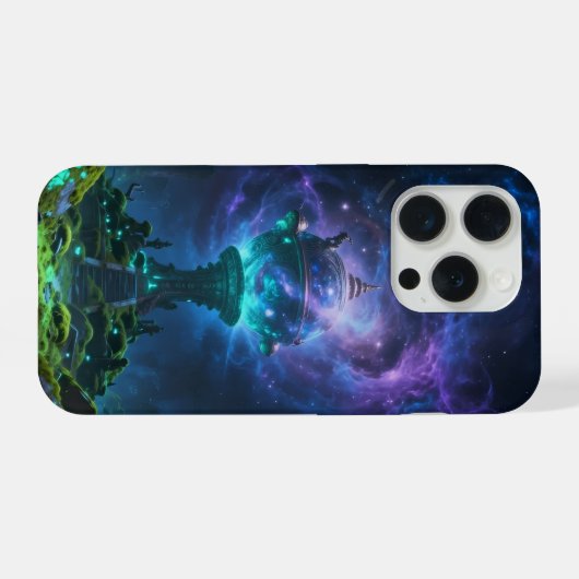 Sternenpfad – Reise durch das Universum iPhoneケース (裏面横)