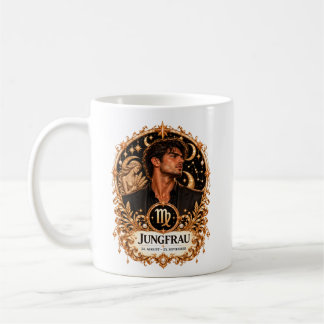 Sternzeichen Jungfrau - Gold Edition /Herren Tasse コーヒーマグカップ