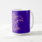 Sternzeichen Jungfrau zodiac sign Virgo コーヒーマグカップ (正面右)
