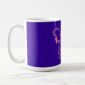 Sternzeichen Jungfrau zodiac sign Virgo コーヒーマグカップ (左)