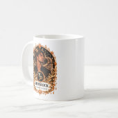 Sternzeichen Steinboc - Gold Edition /Herren Tasse コーヒーマグカップ (正面左)