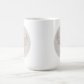 Sternzeichen Stier コーヒーマグカップ (中央)