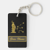 Sternzeichen Wassermann -  キーホルダー (裏面)