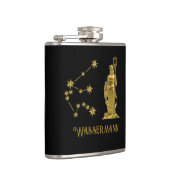 Sternzeichen Wassermann -  フラスク (右)