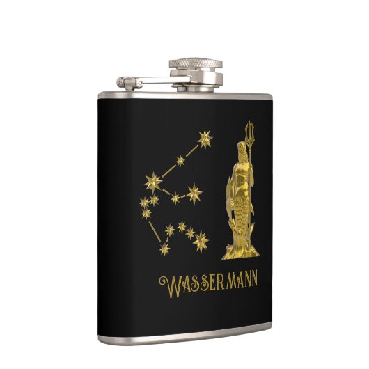 Sternzeichen Wassermann - フラスク (右)