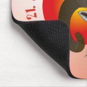 Sternzeichen Widder Mauspad マウスパッド (コーナー)